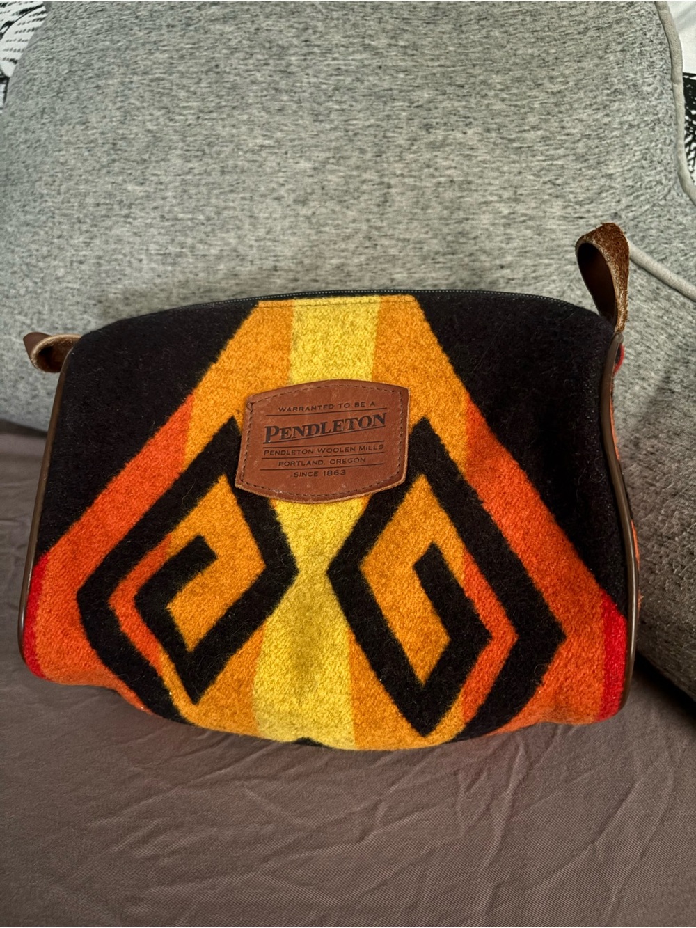 Pendleton Southwest Aztec Travel/Cosmetic Bag